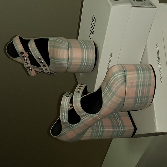 Chunky Heel Platforms